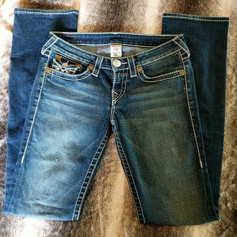 True Religion "Rainbow Billy" Jeans